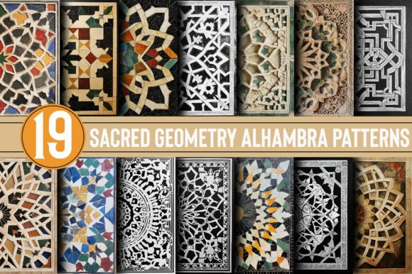 Exploring the Allure of Sacred Geometry Alhambra Patterns