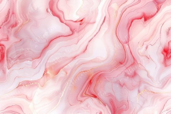Pink Marble Swirls: A Touch of Luxe for Your Creative Projects