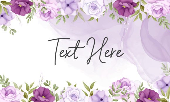 Romantic Purple Flower Background: A Designer's Guide