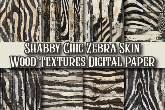 Safari Meets Shabby Chic: Designing with Zebra Wood Textures