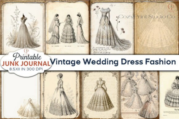 Timeless Elegance for Your Junk Journal Pages