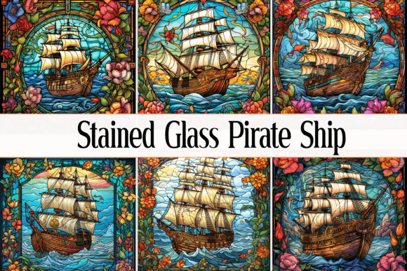 Unlocking Narrative with the Stained Glass Pirate Ship Aesthetic