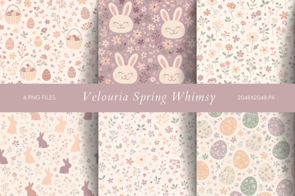 Velouria Spring Whimsy: A Gentle Touch for Modern Design