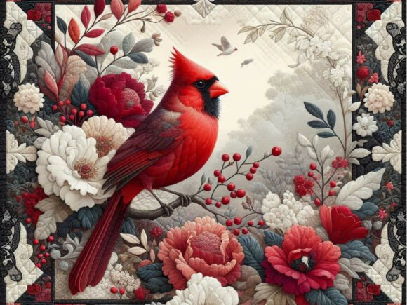 Winter Blossom Cardinal Bundle: Crafting a Cozy Aesthetic